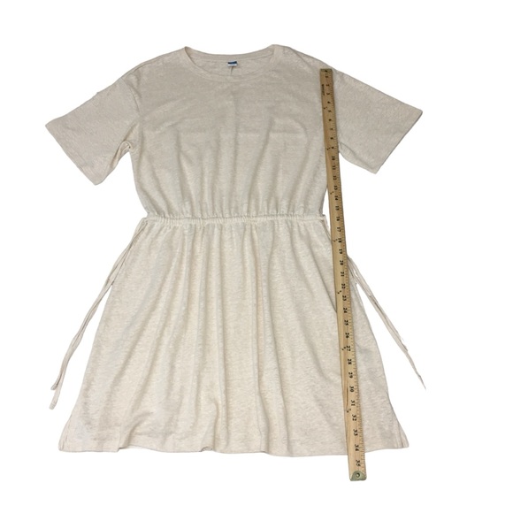 OLD NAVY Linen Blend Heather Oatmeal Dress - Women’s Large - Picture 7 of 15